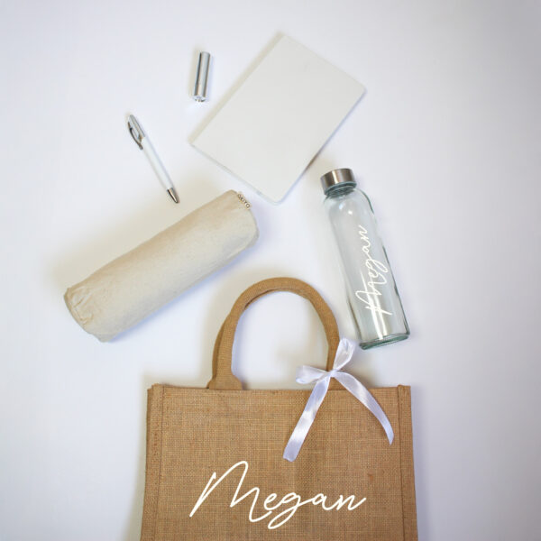 White Personalised Tote Bag