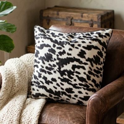 Scatter Cushion Cover - Cowhide Velvet