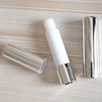 Sleek Silver Lip Balm