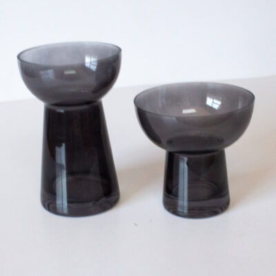 Charcoal Chalice Vase Collection