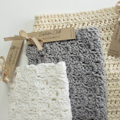 Handmade Cotton Exfoliation Cloth