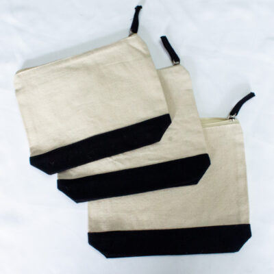 Two-Tone Cosmetic Bag