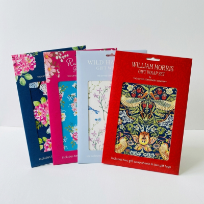 Luxury Botanical Gift Wrap Set