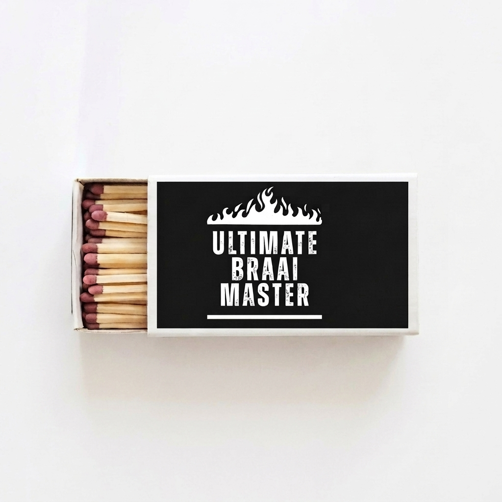Custom Braai Matchbox (40 matches) - Image 2