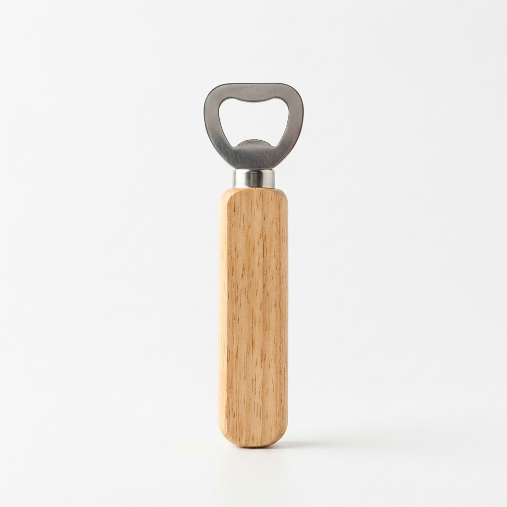 Wooden Handle Bottle Opener - Image 2